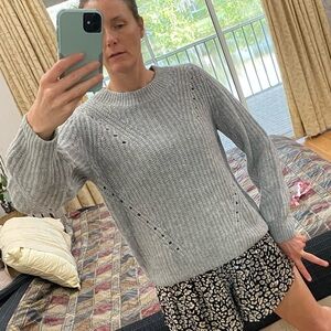 GAP Large Tall Gray Sweater